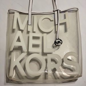 Michael Kors clear bag